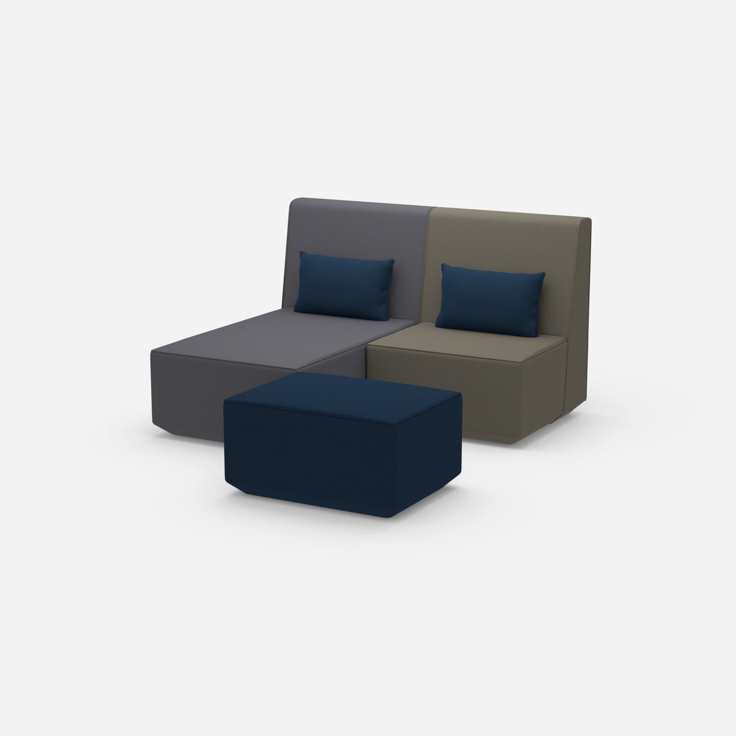 2 Sitzer mit Funktion von der Seite