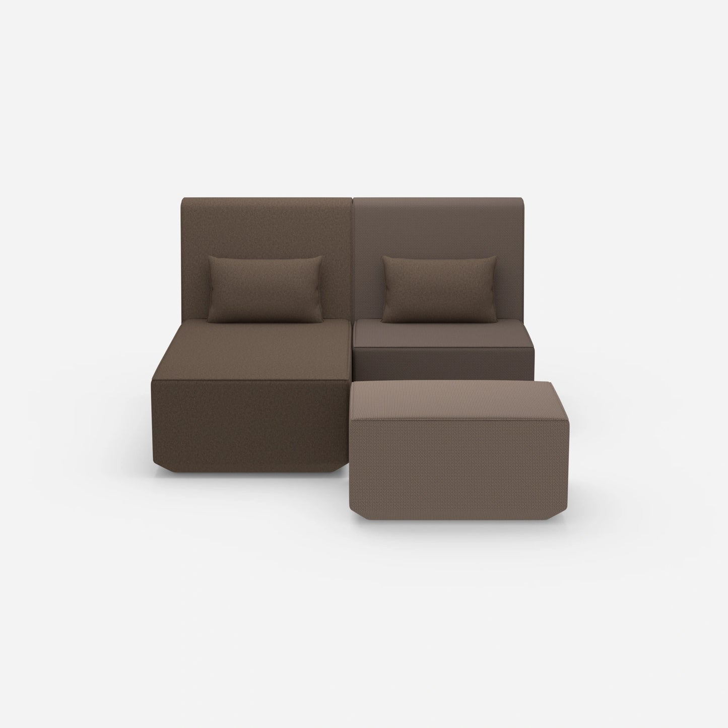 2 Sitzer mit Funktion von vorne