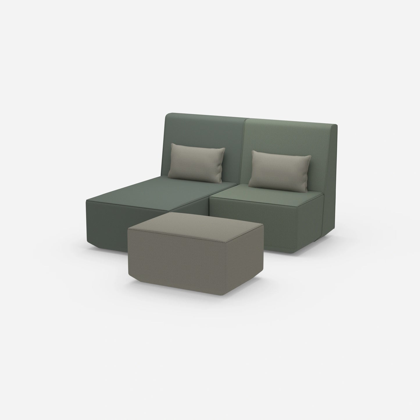 2 Sitzer mit Funktion von der Seite