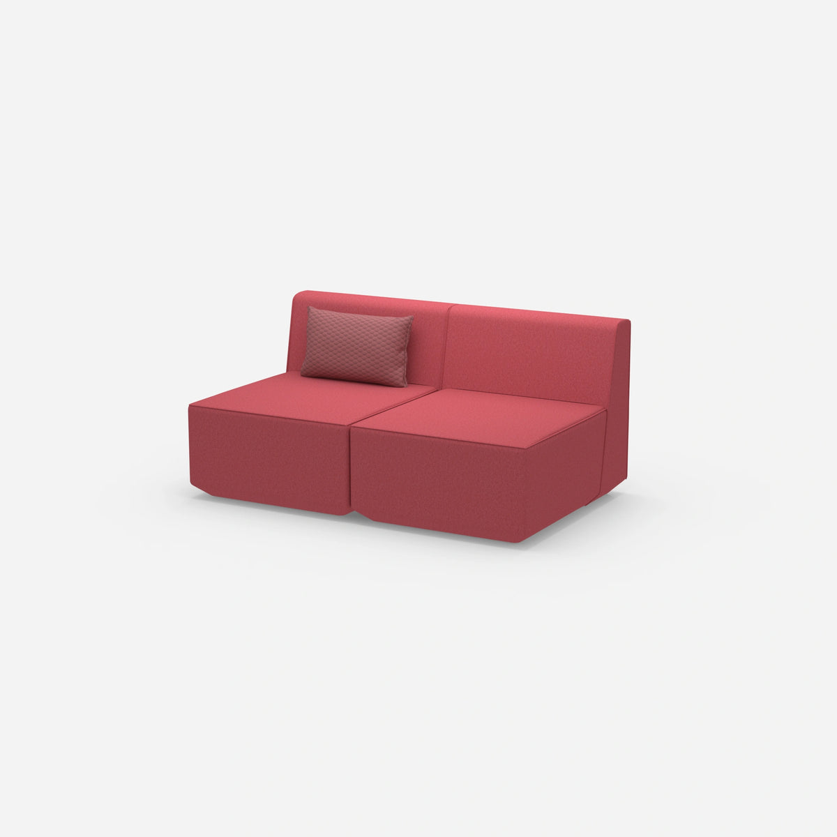 2 Sitzer Sofa rosa | modern | clever | individuell