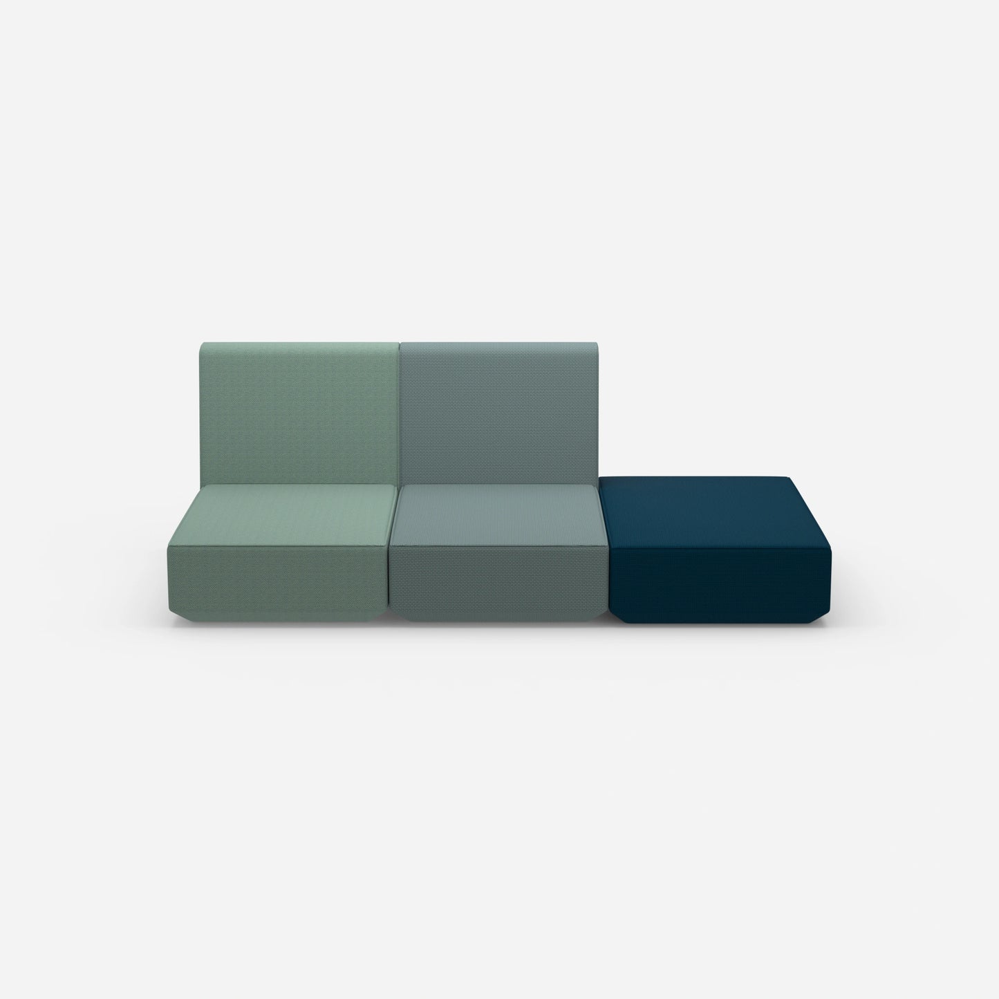 3 Sitzer Sofa zum Ausruhen von vorne