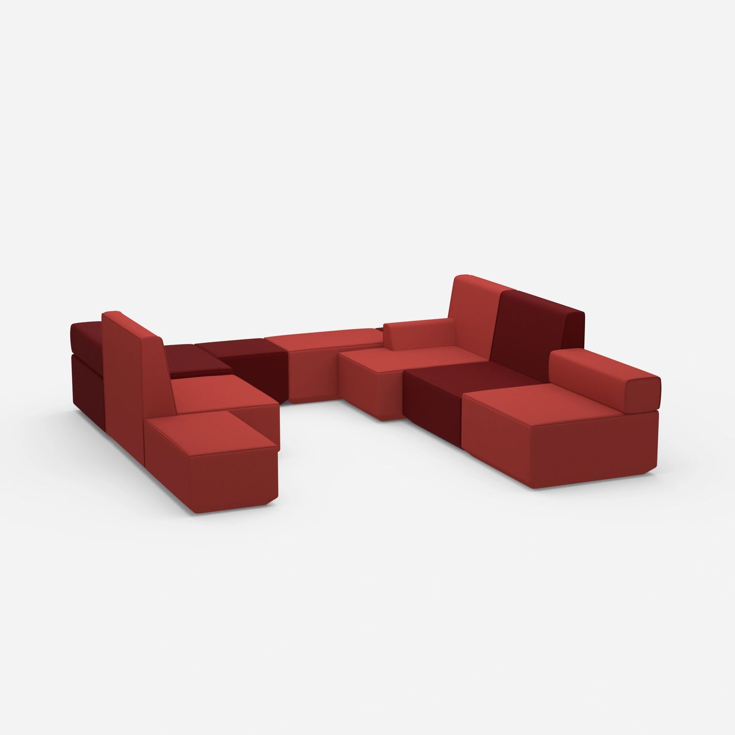 Bank Wohnzimmer von der Seite