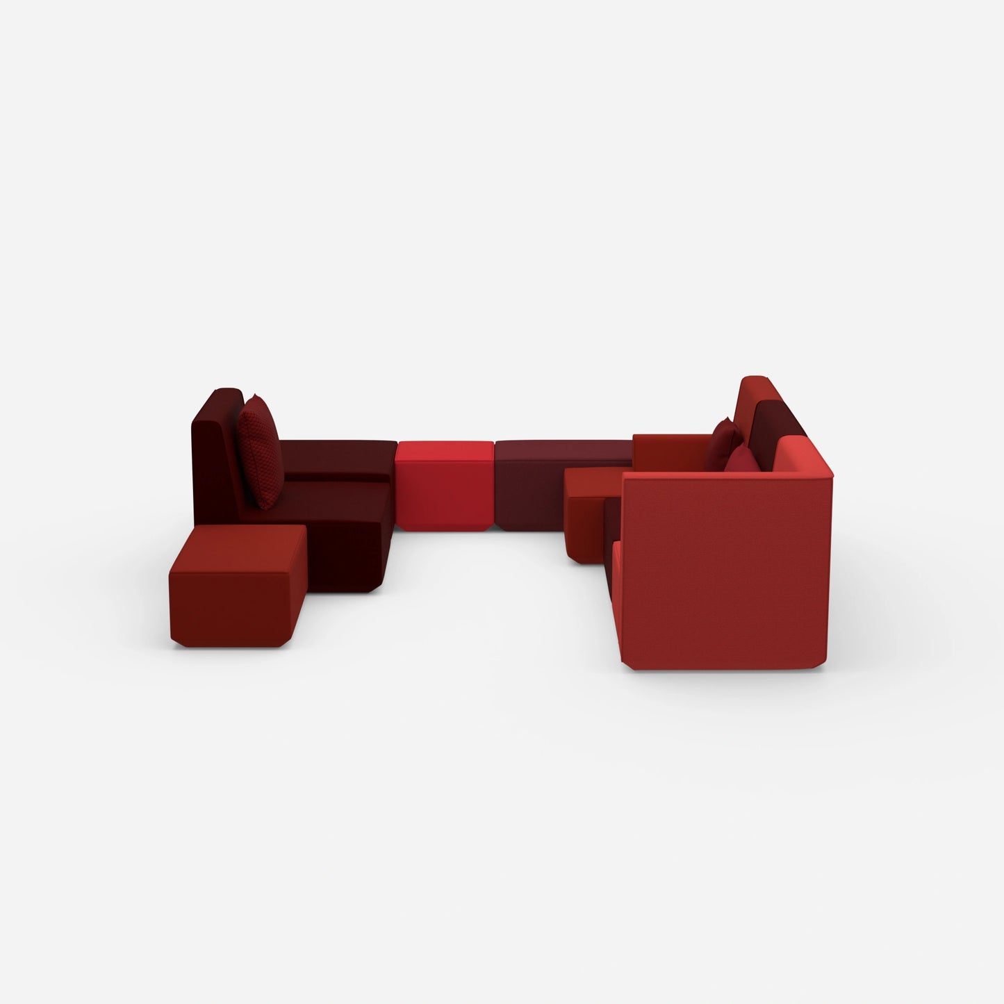 Bank Wohnzimmer von vorne