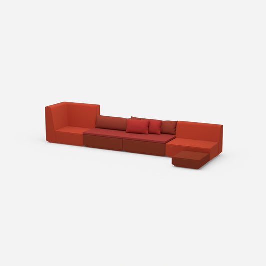 Bequeme Schlafsofas von der Seite