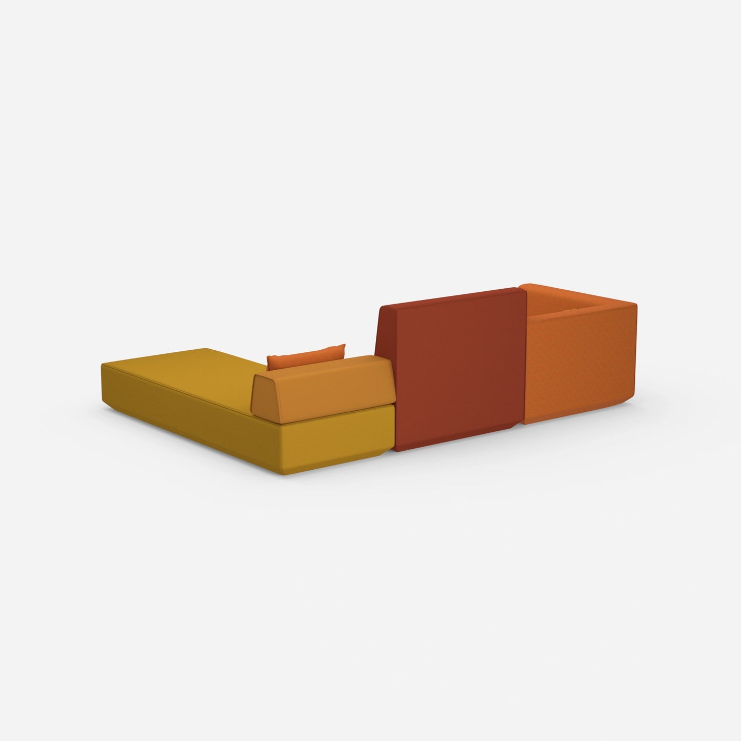 Couch zum Schlafen von hinten