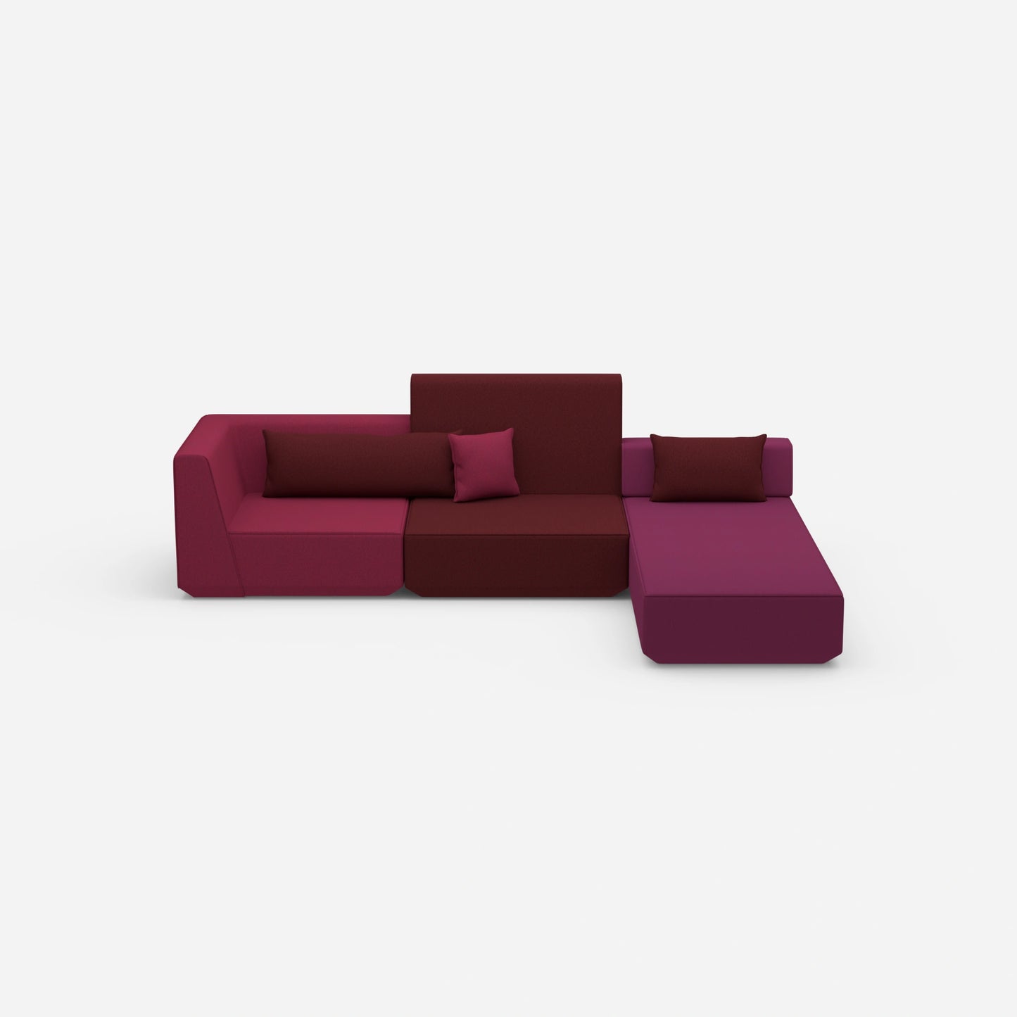 Couch zum Schlafen von vorne