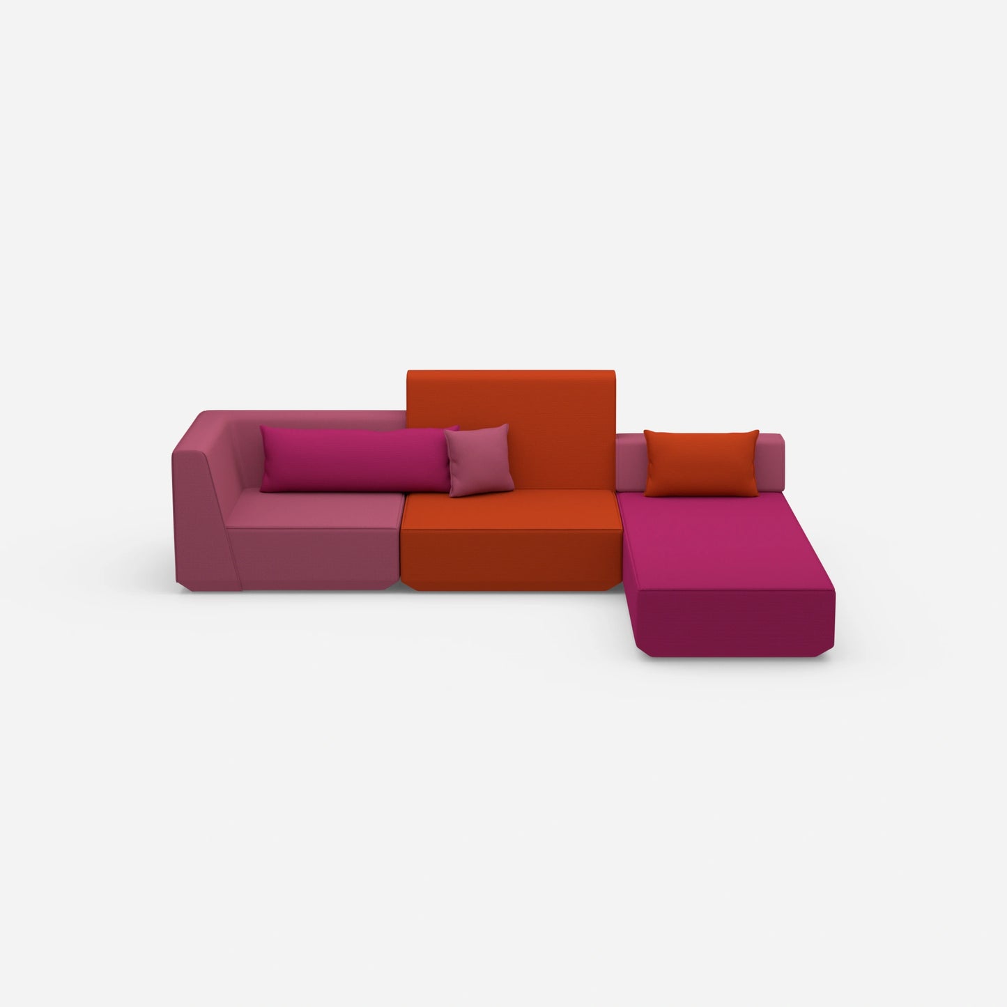 Couch zum Schlafen von vorne