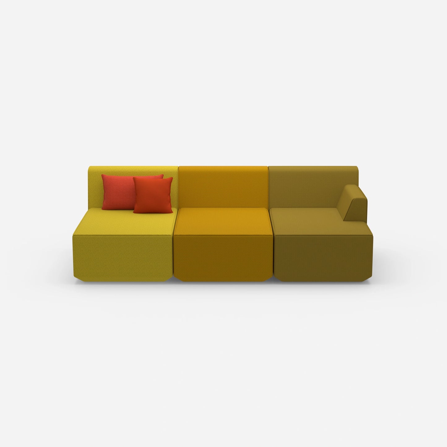 Dreisitzer Heimkino Sofa von vorne