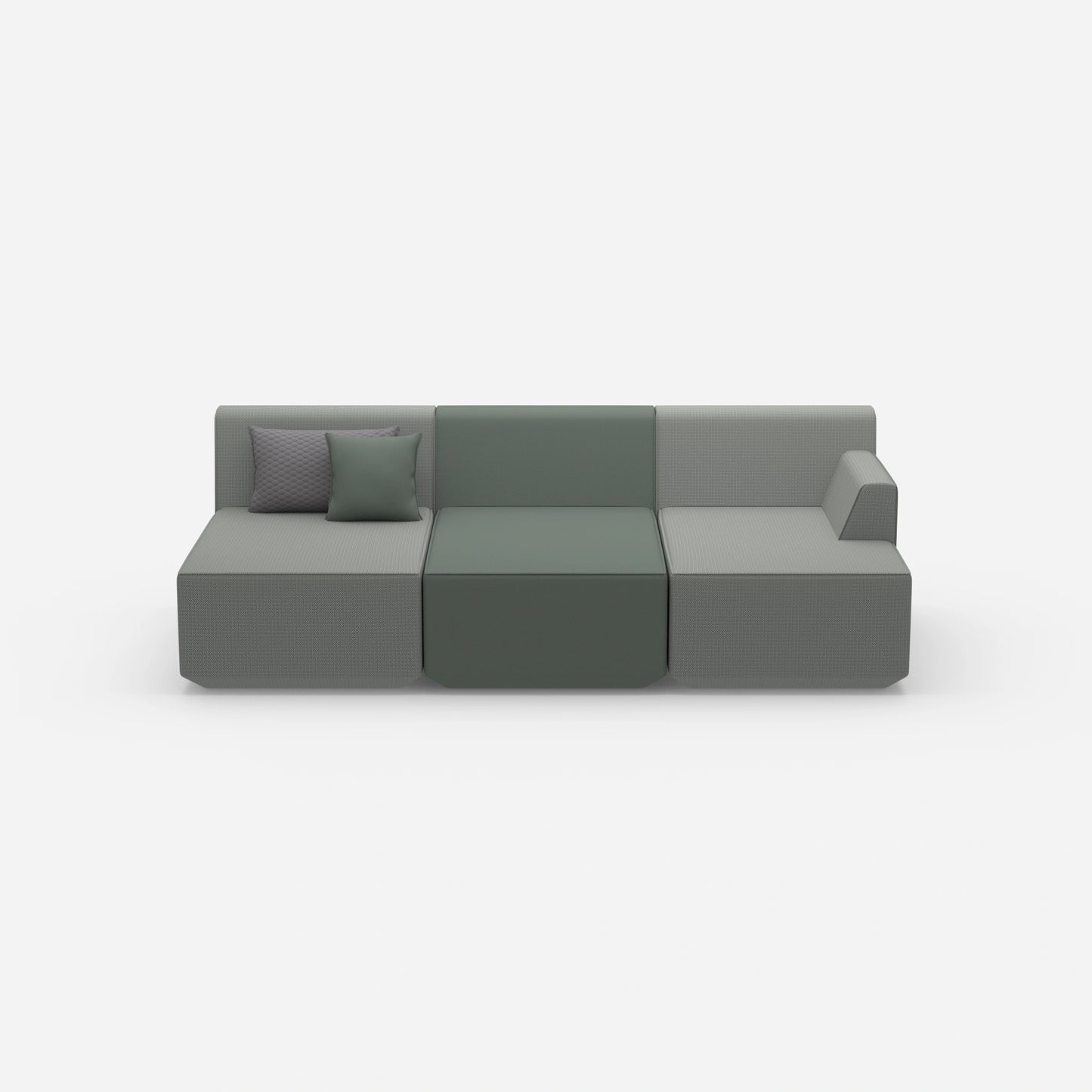 Dreisitzer Heimkino Sofa von vorne