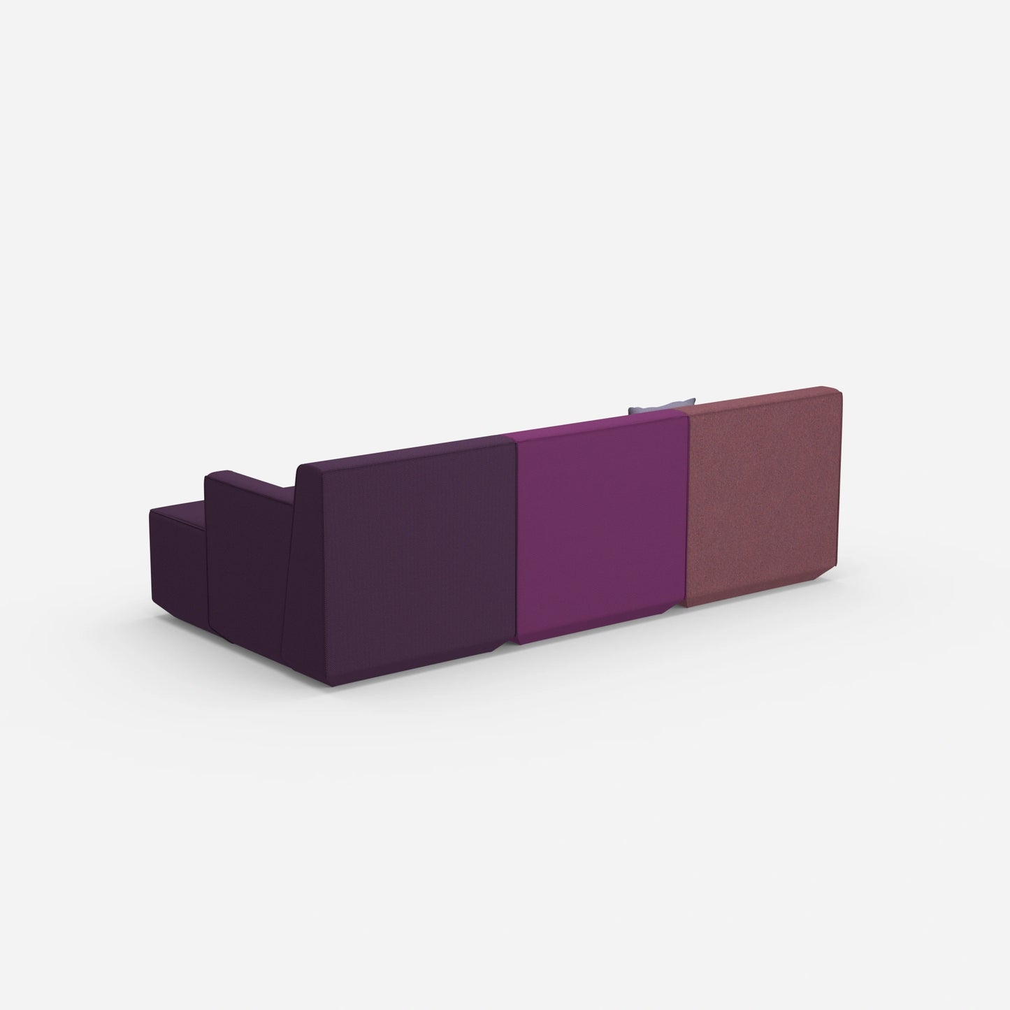 Dreisitzer Heimkino Sofa von hinten