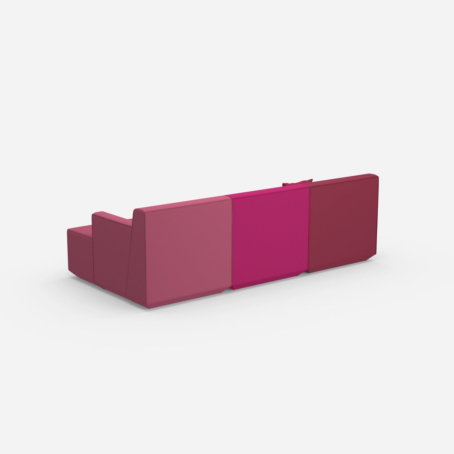 Dreisitzer Heimkino Sofa von hinten