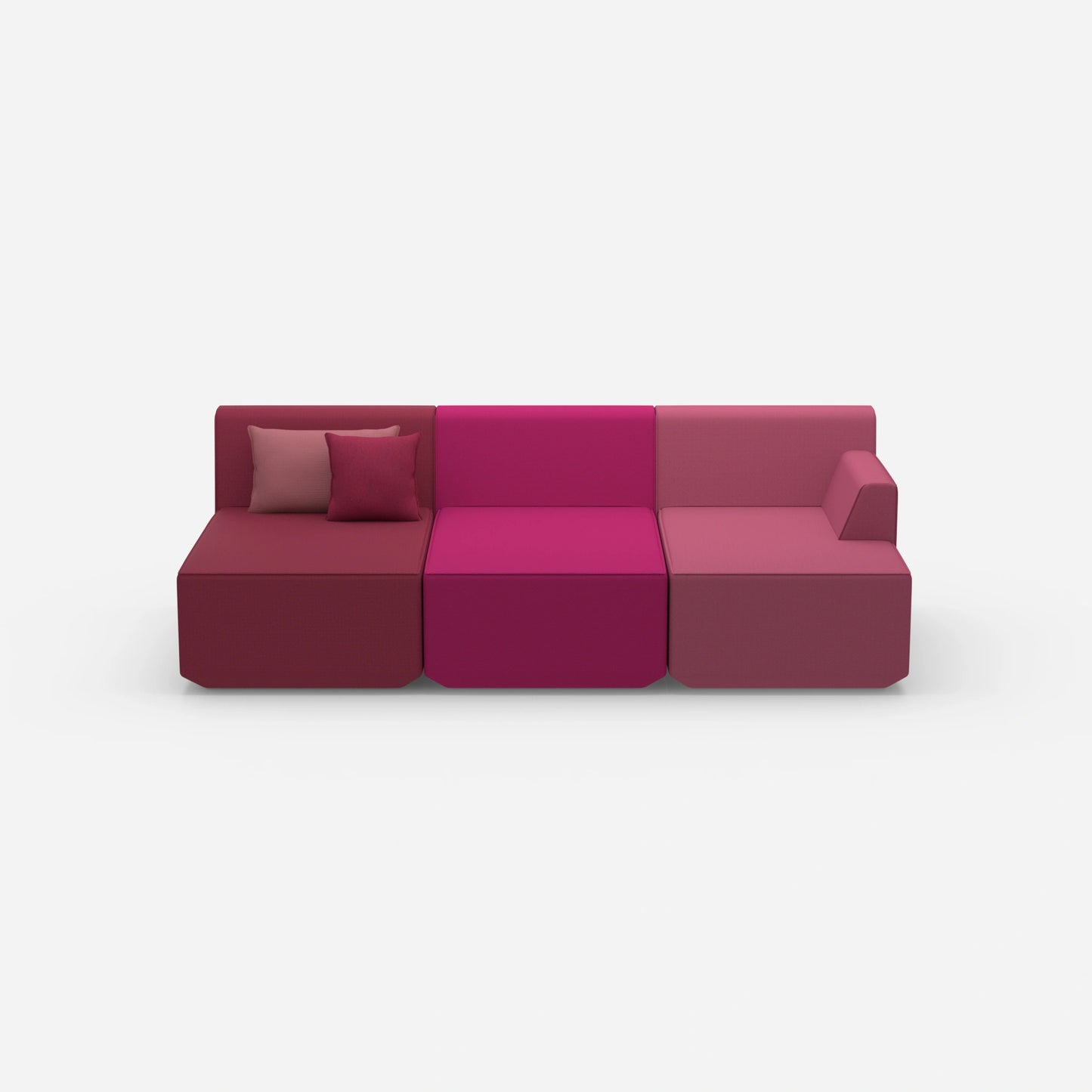 Dreisitzer Heimkino Sofa von vorne
