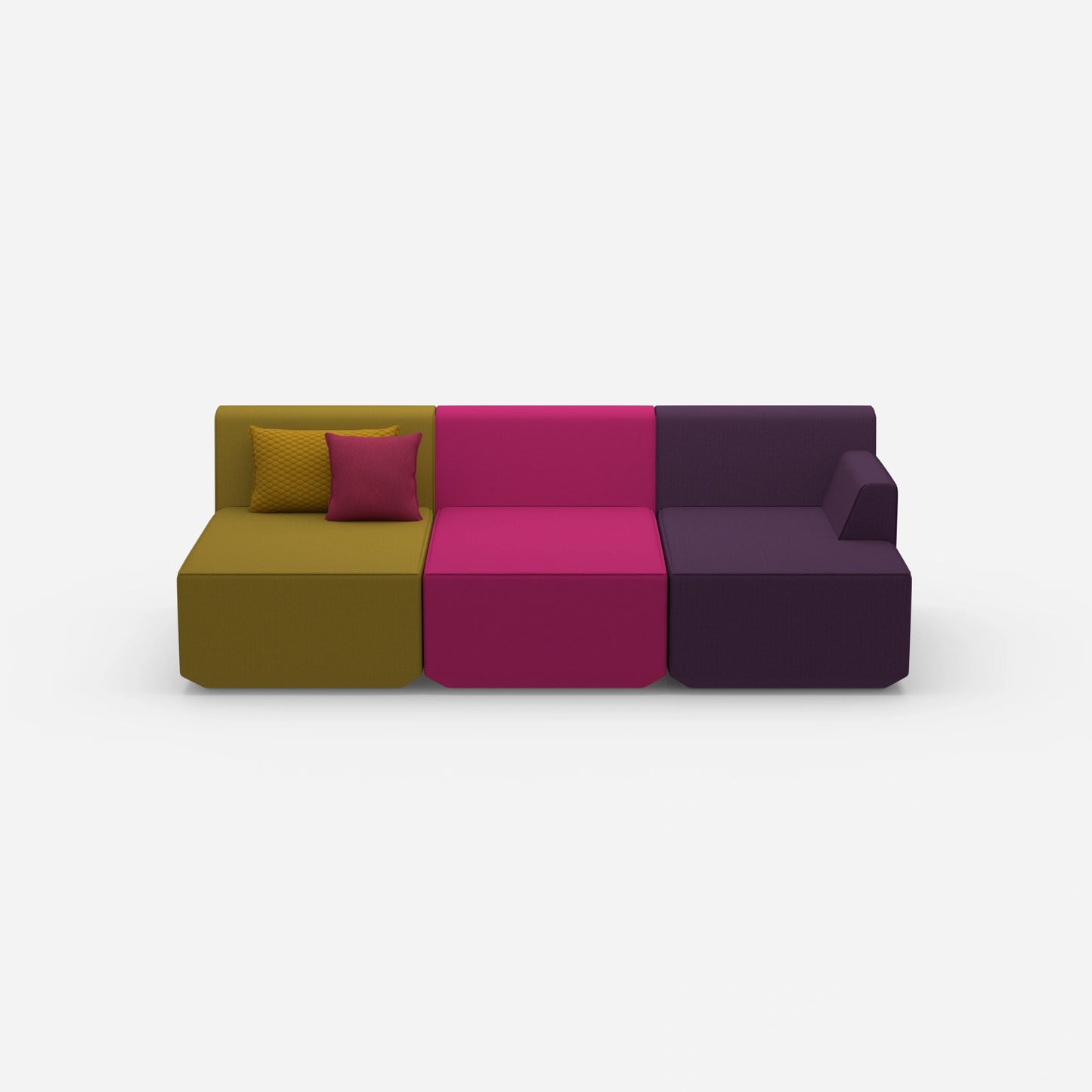 Dreisitzer Heimkino Sofa von vorne