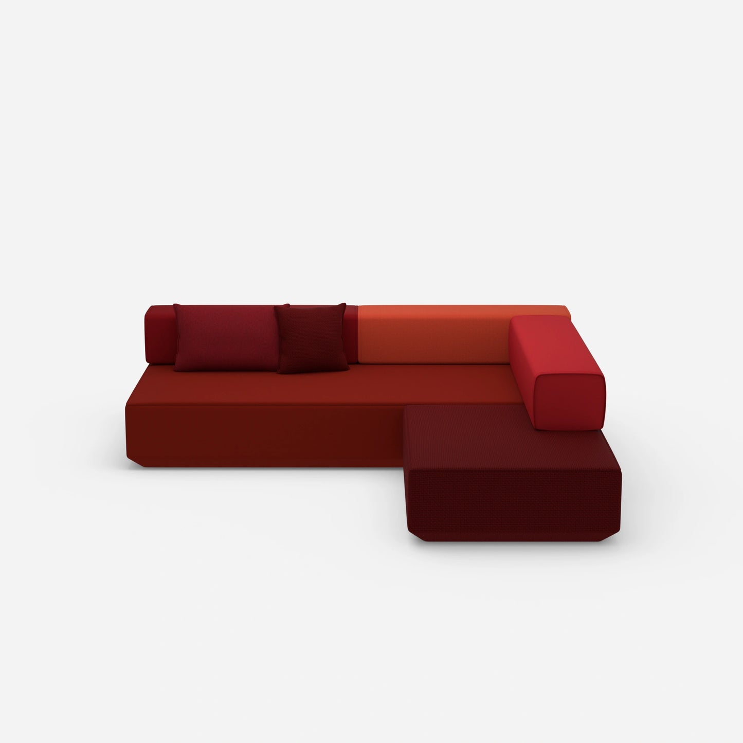 Eck Schlafcouch von vorne