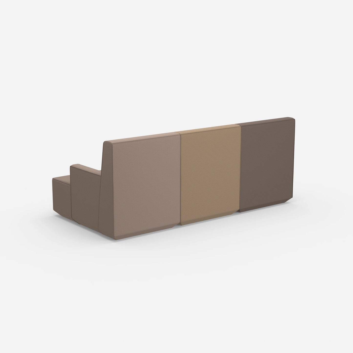 Heimkino Sofa 3 Sitzer von hinten