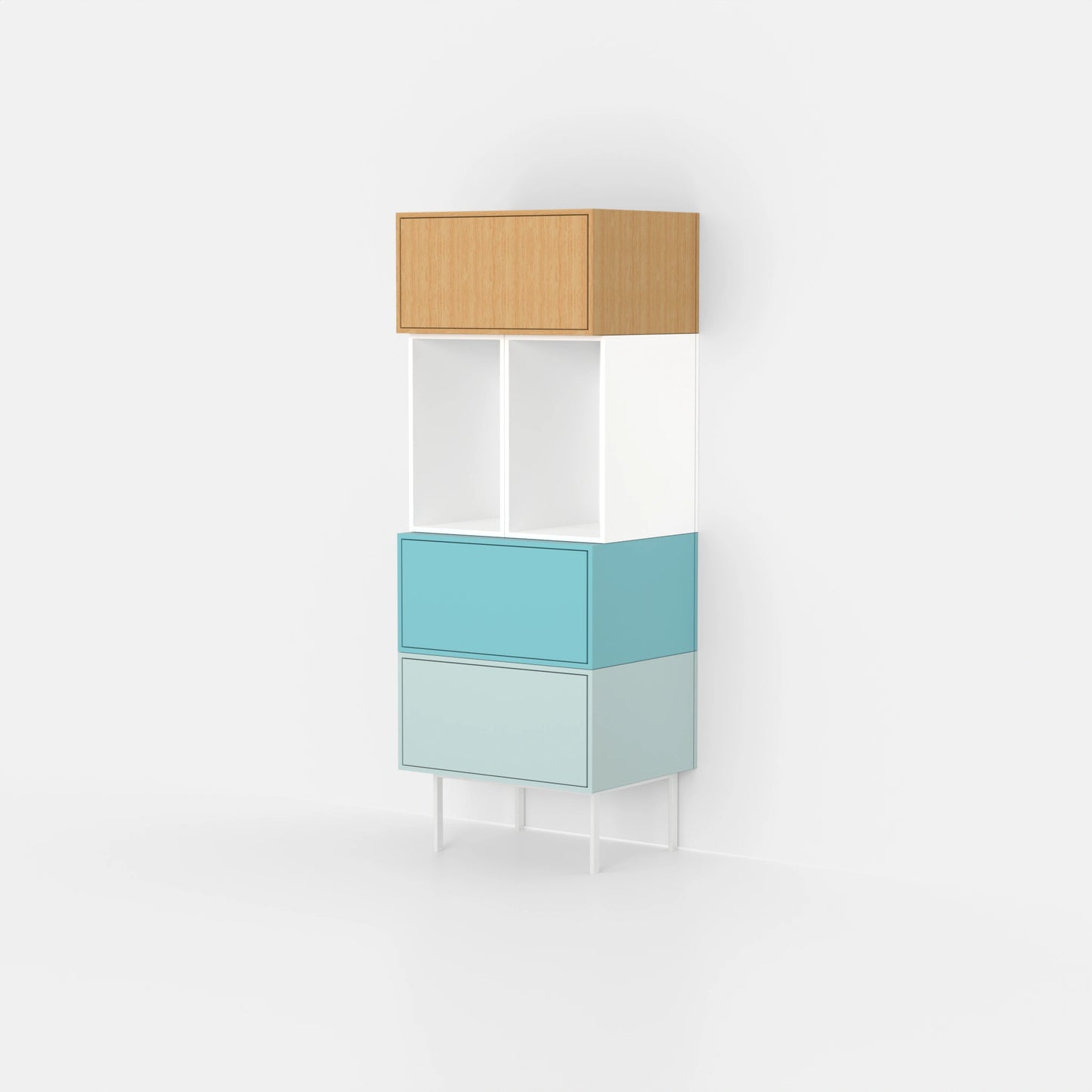 HIFI-Regal RK1187 von der rechten Seite