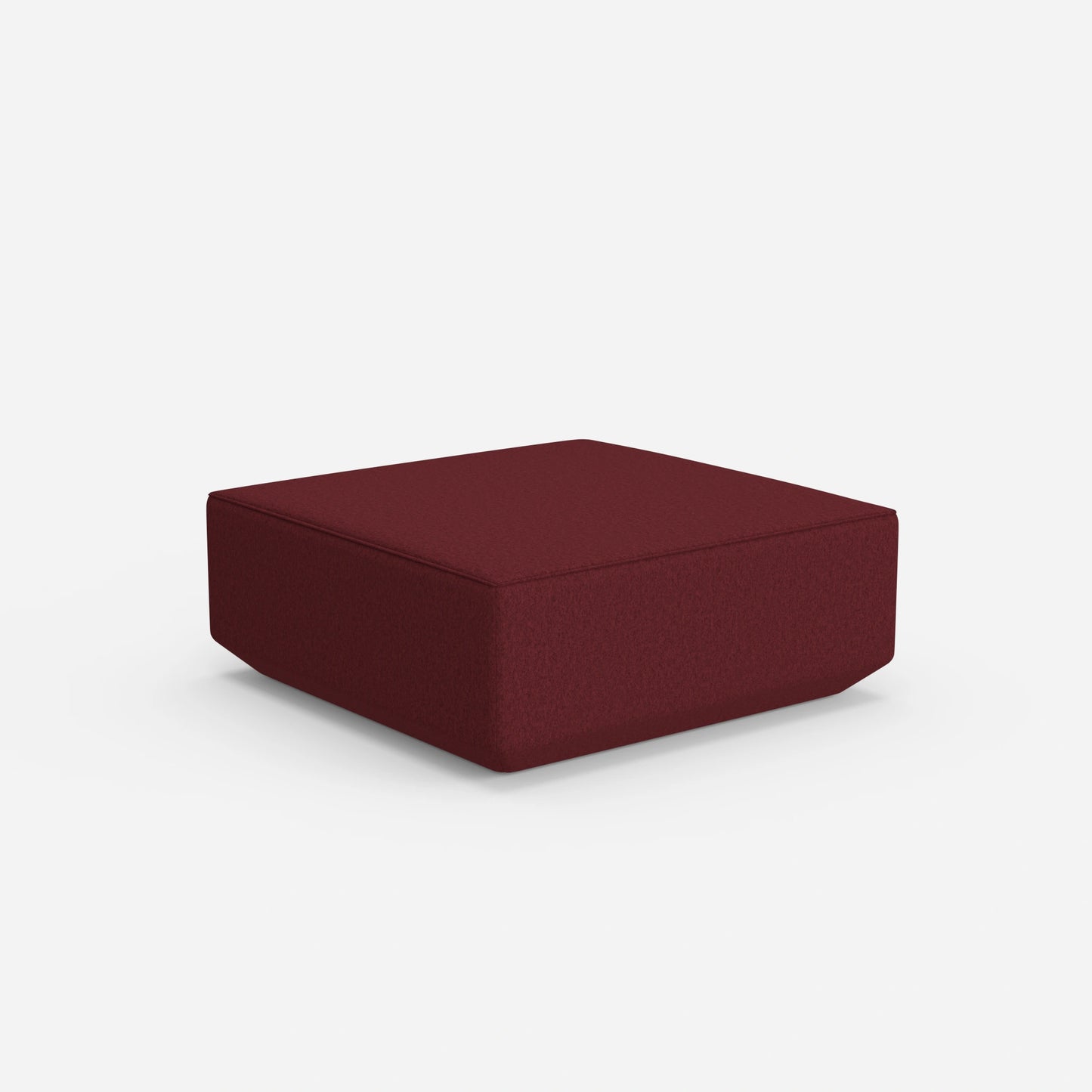 Lila Sitzpouf von hinten