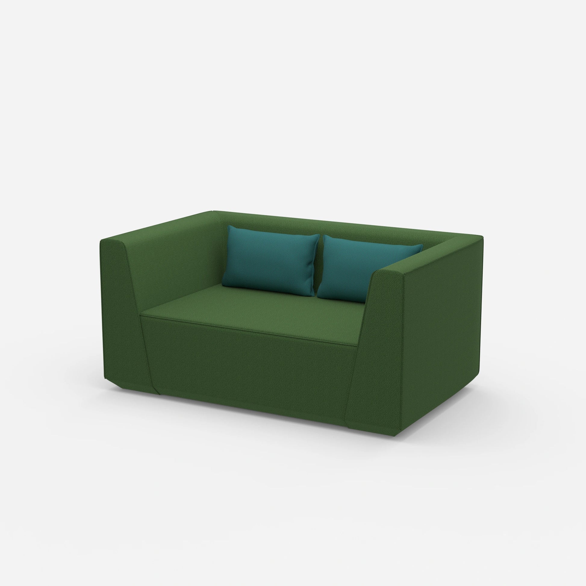 Loveseat Sessel modern von der Seite