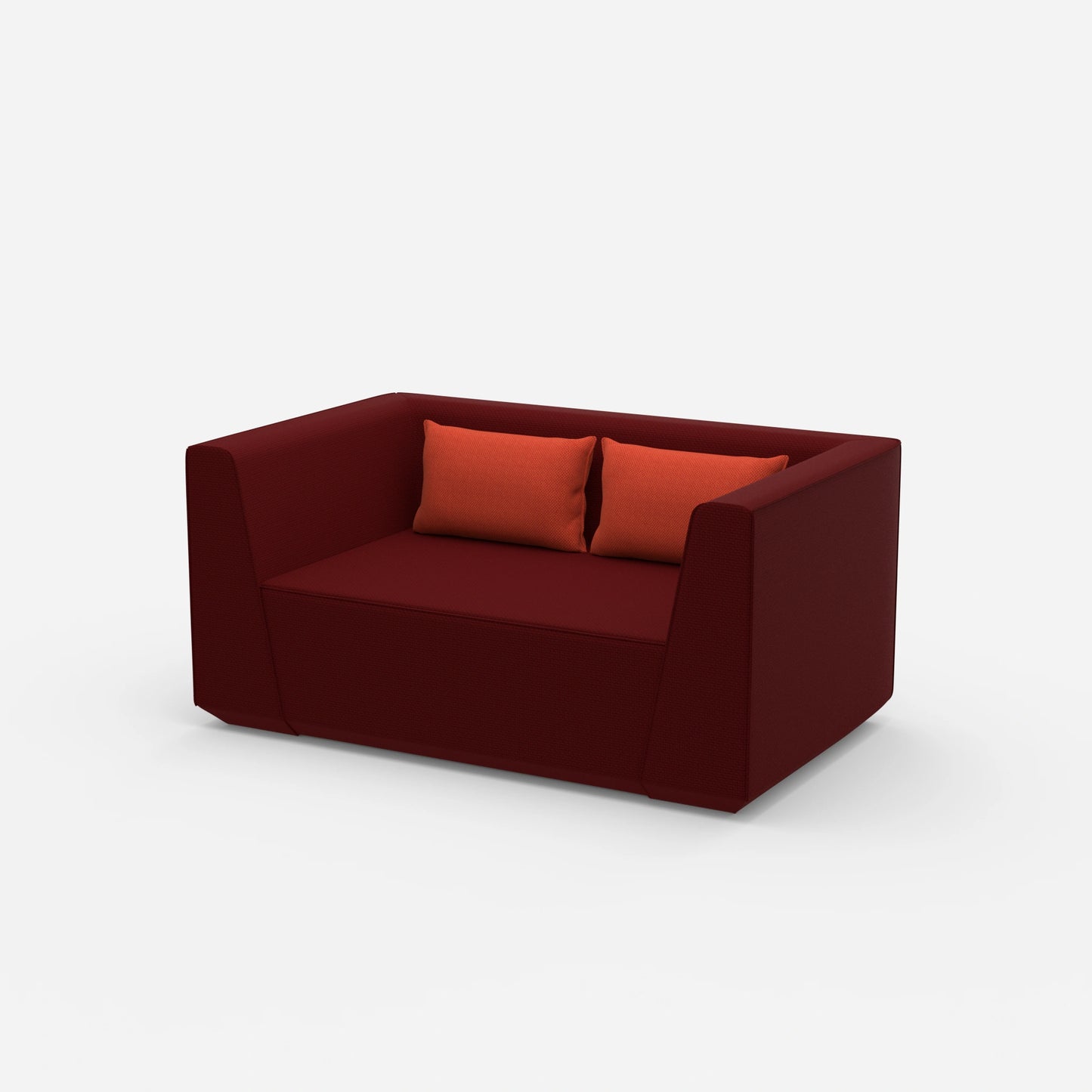 Loveseat Sessel modern von der Seite