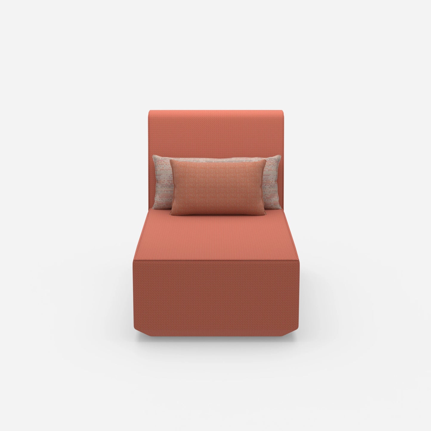 Moderne Design-Recamiere von vorne