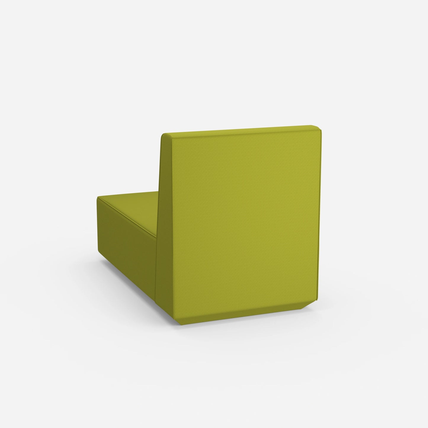 Moderne Design-Recamiere von hinten