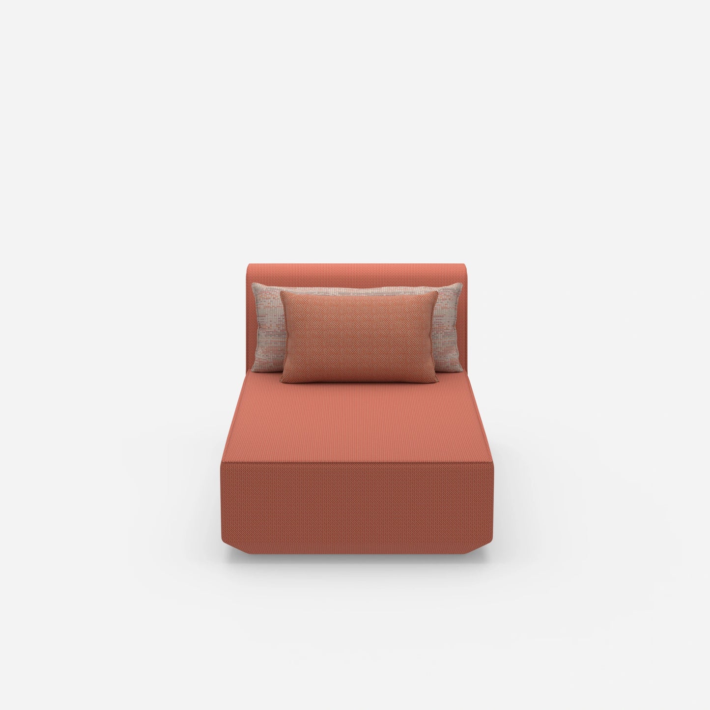 Moderne Recamiere von vorne