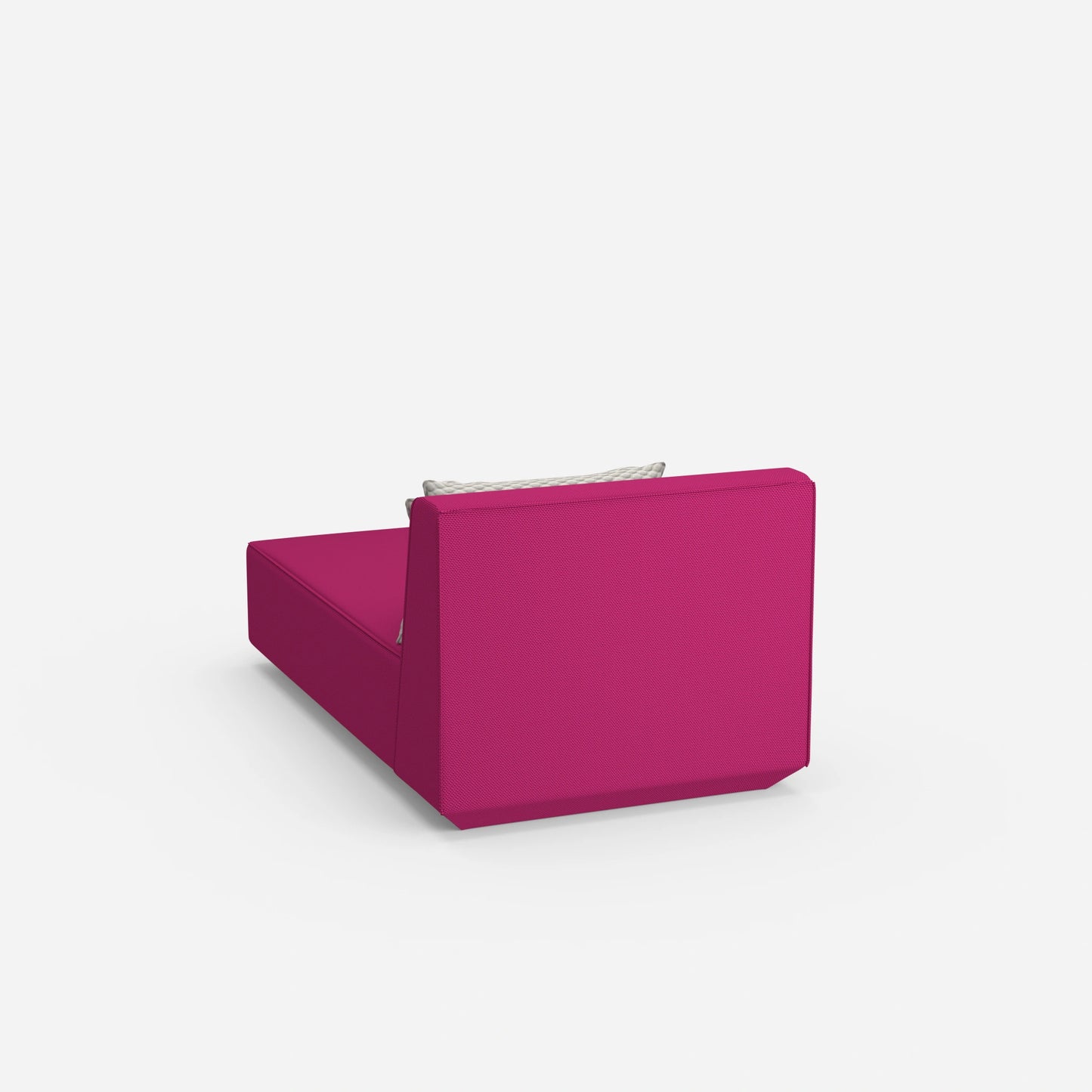 Moderne Recamiere von hinten