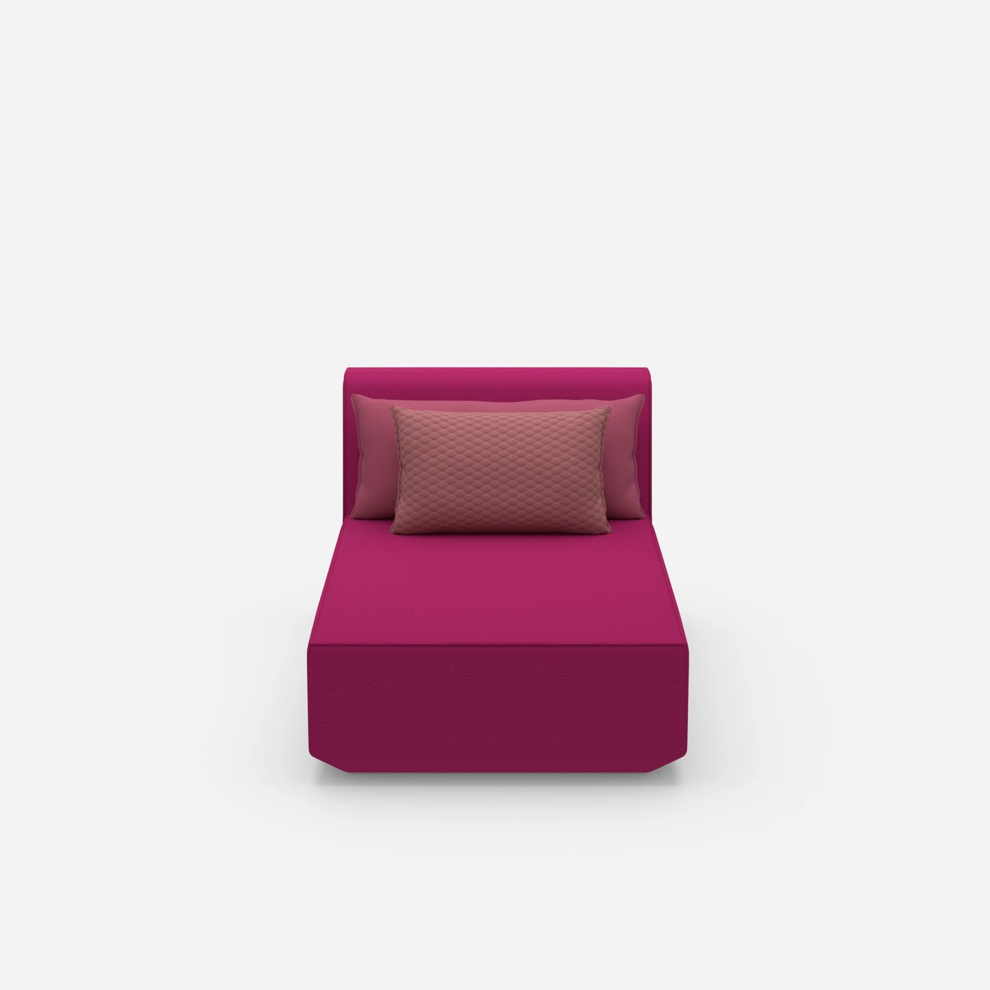 Moderne Recamiere von vorne