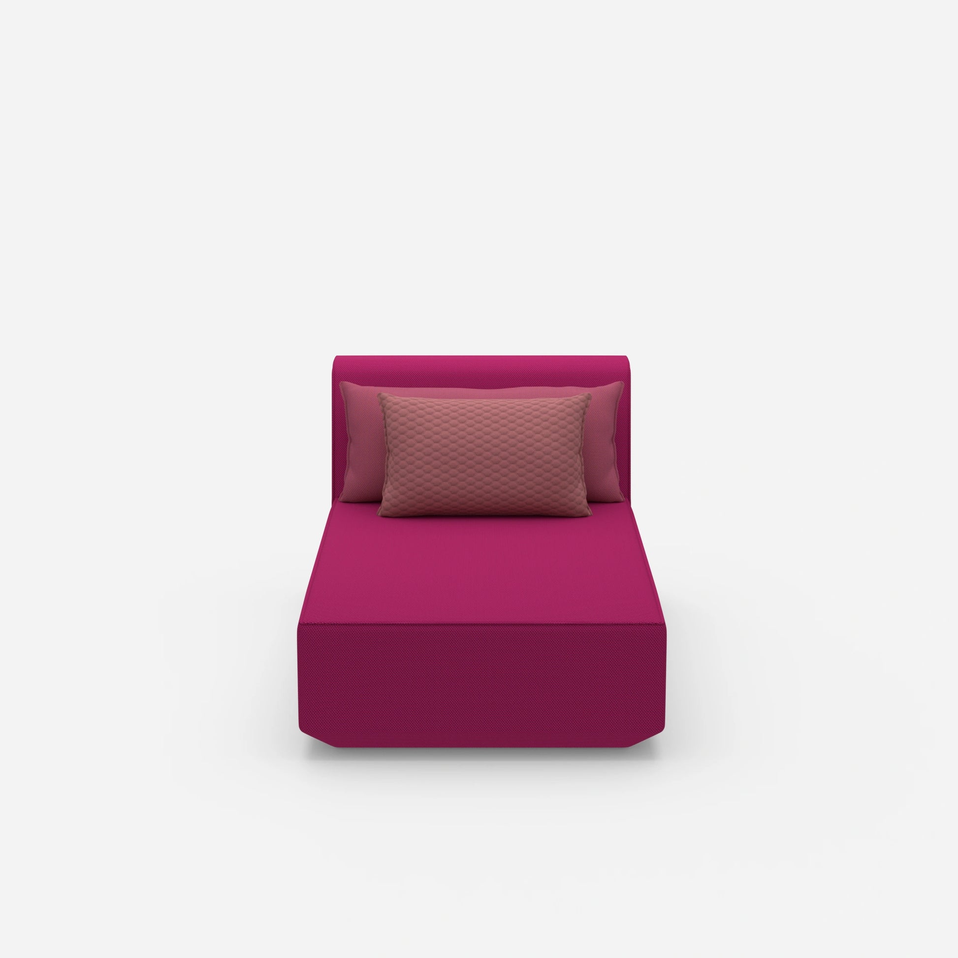 Moderne Recamiere von vorne