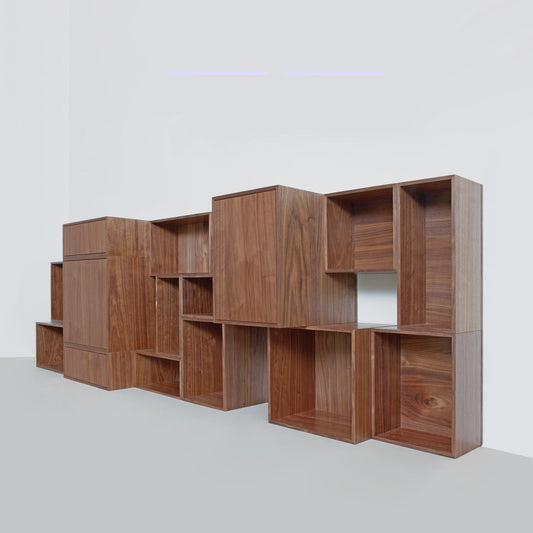 Modulares Regal RK024 von der linken Seite