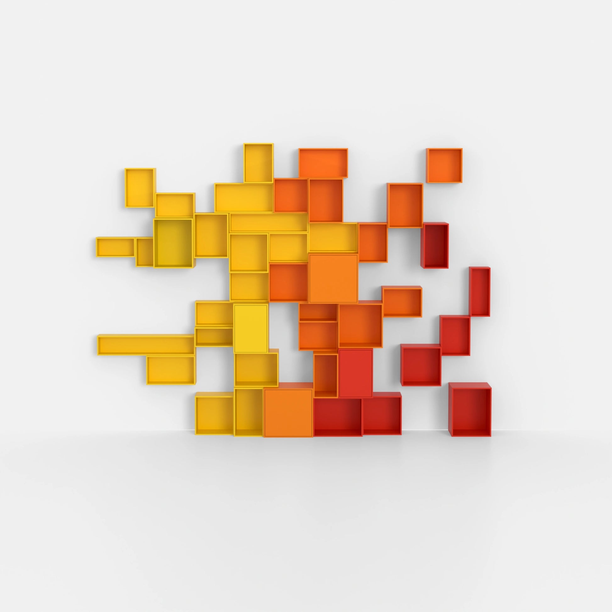 Modulares Regal RK053 von vorne