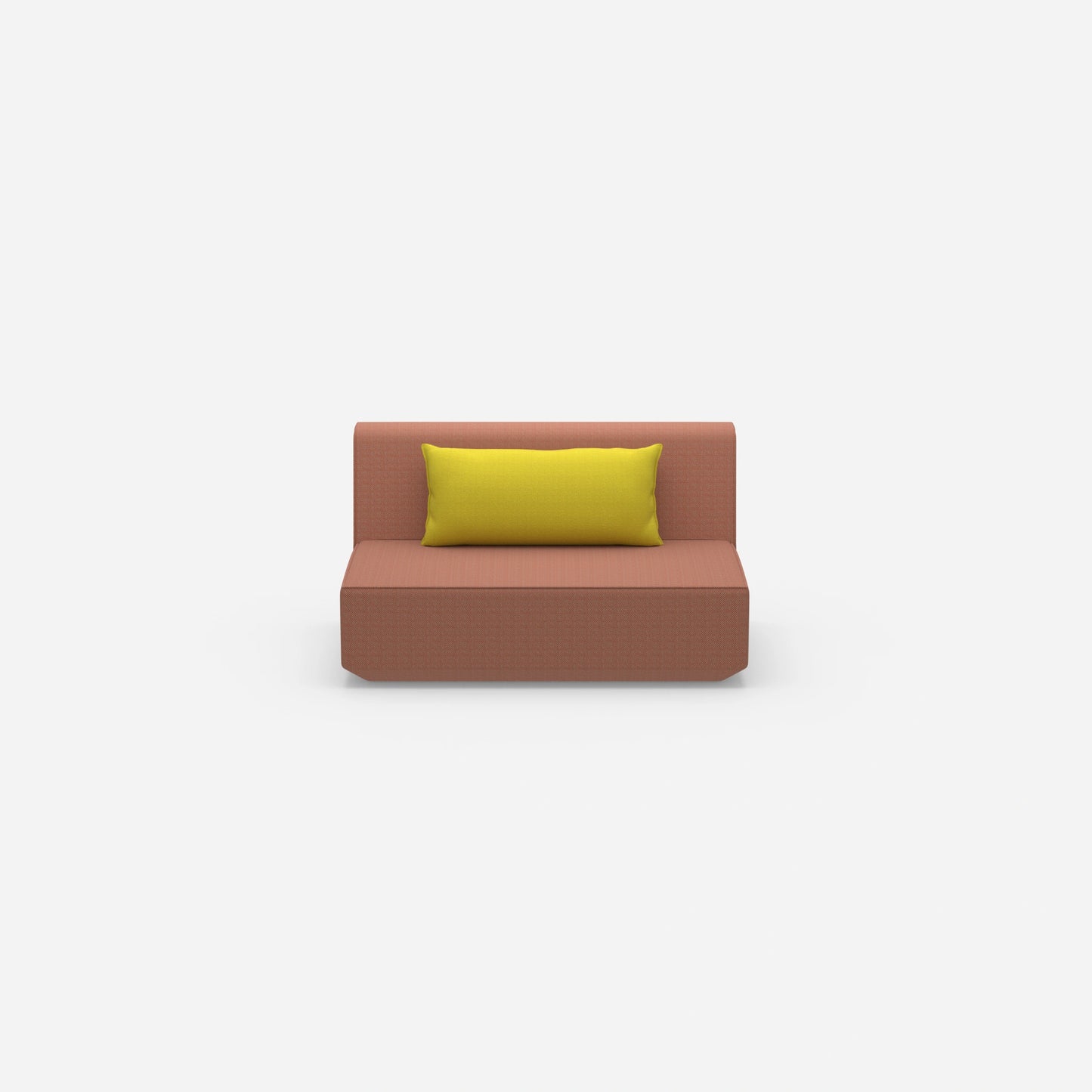 Modulares Sofa 120 cm breit von vorne