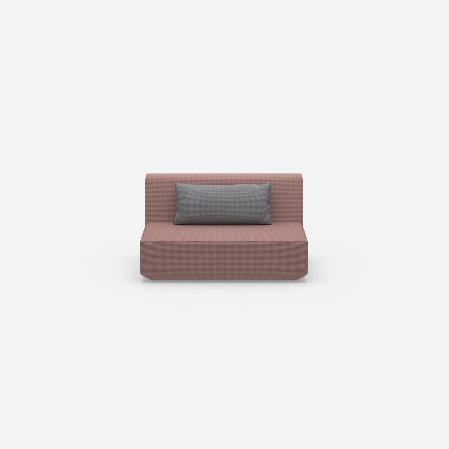 Modulares Sofa 120 cm breit von vorne