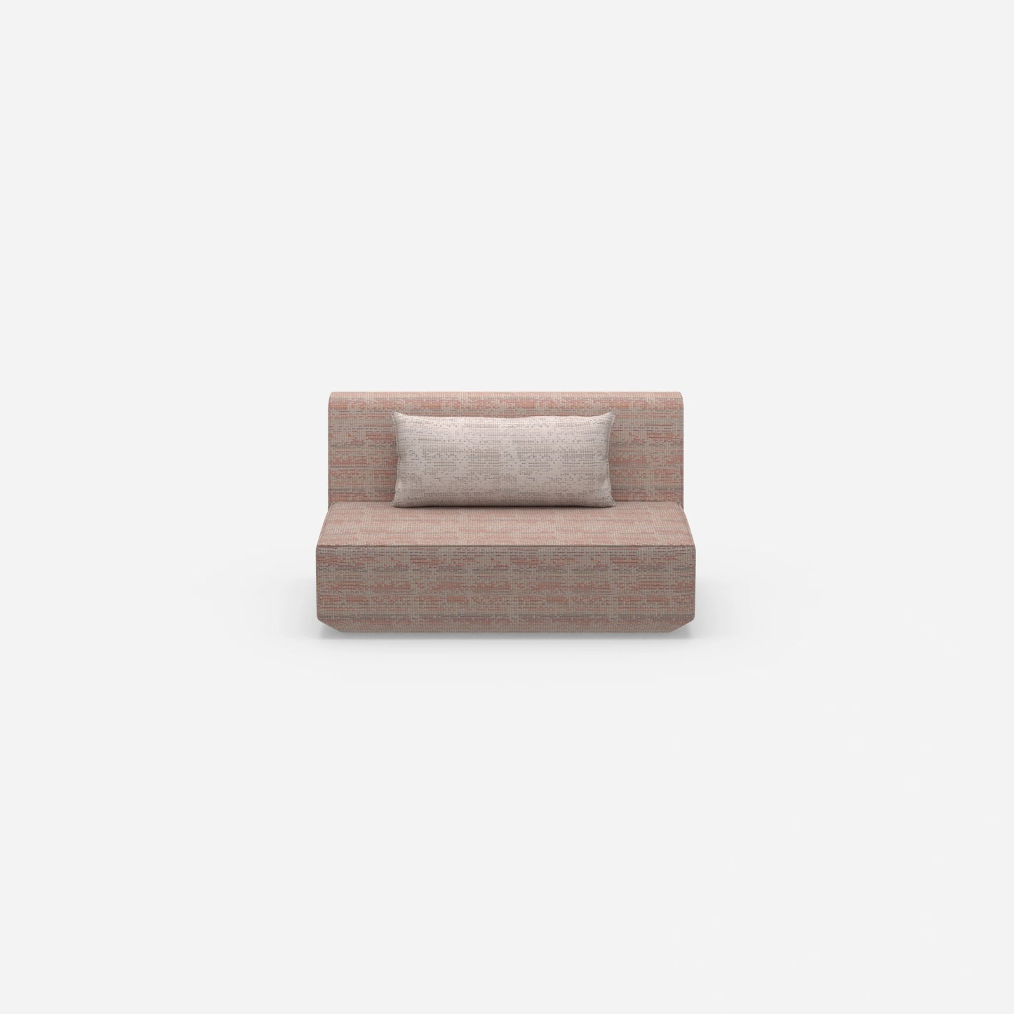 Modulares Sofa 120 cm breit von vorne