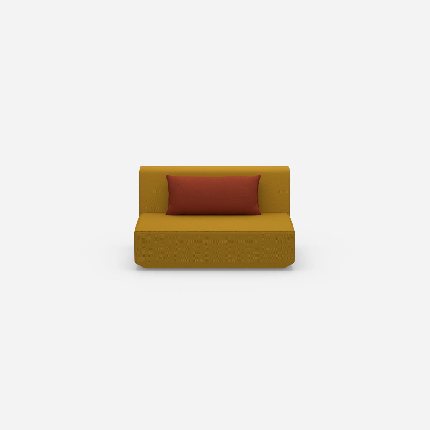 Modulares Sofa 120 cm breit von vorne