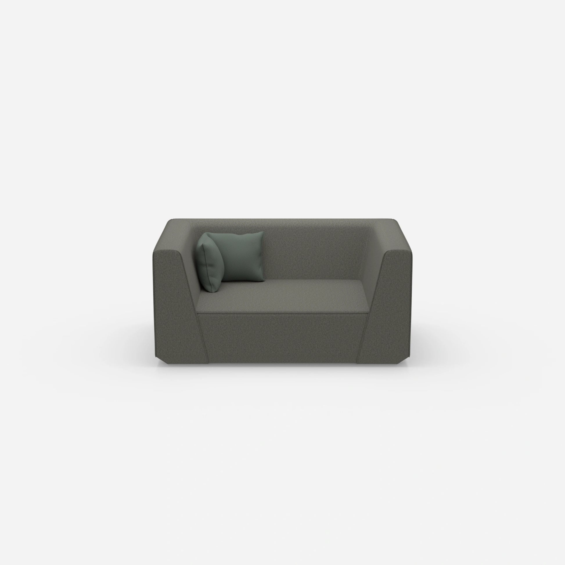 Modulares Sofa modern von vorne