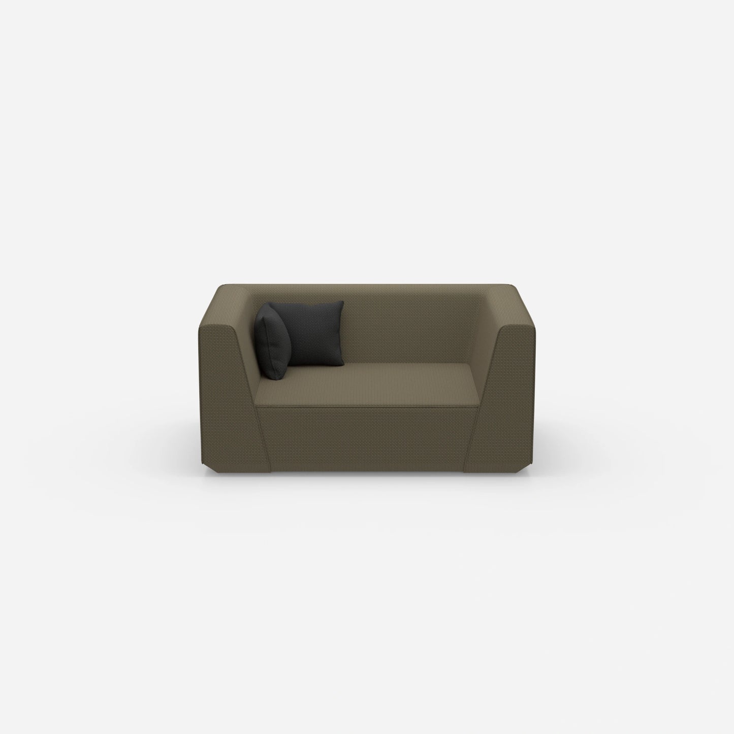 Modulares Sofa modern von vorne