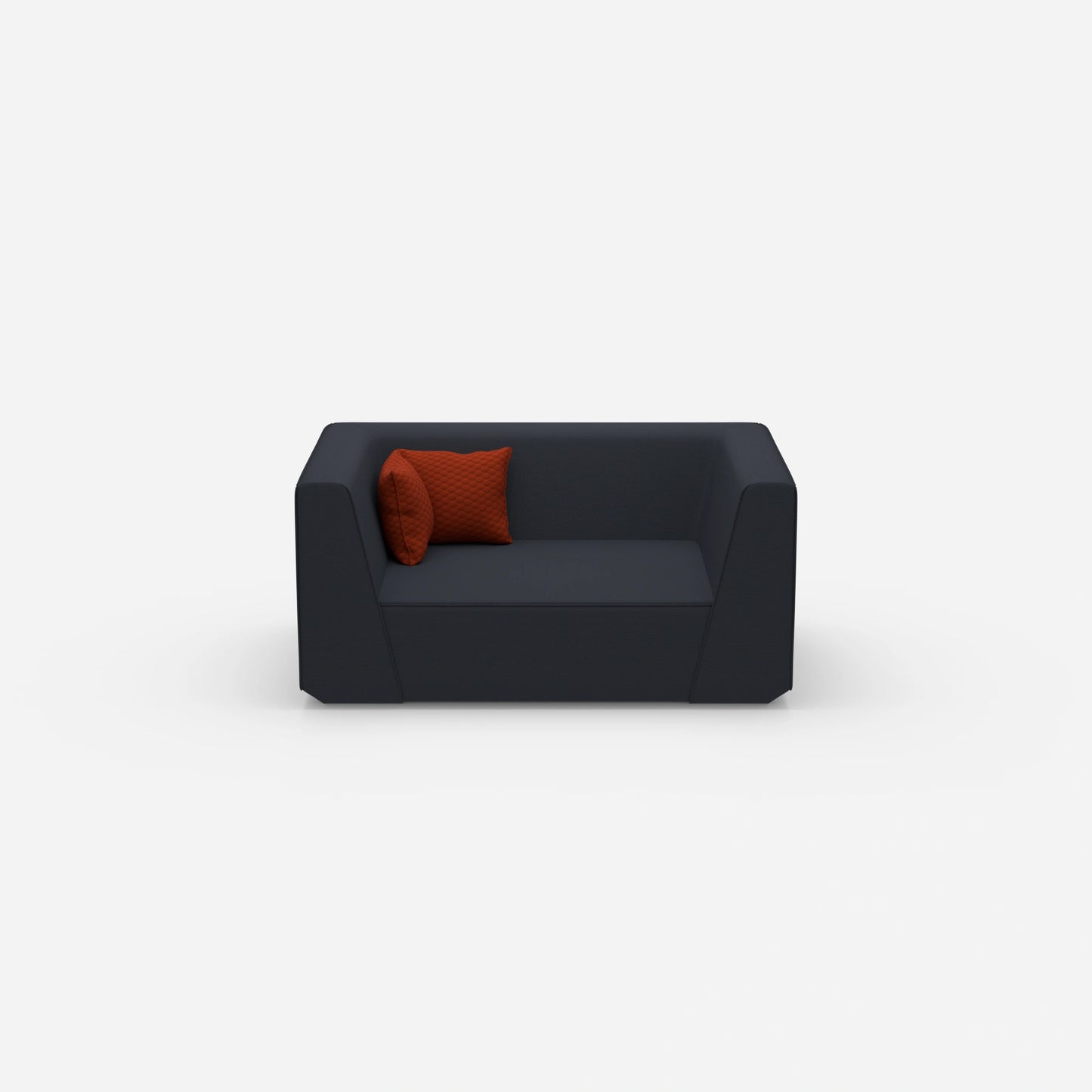 Modulares Sofa modern von vorne