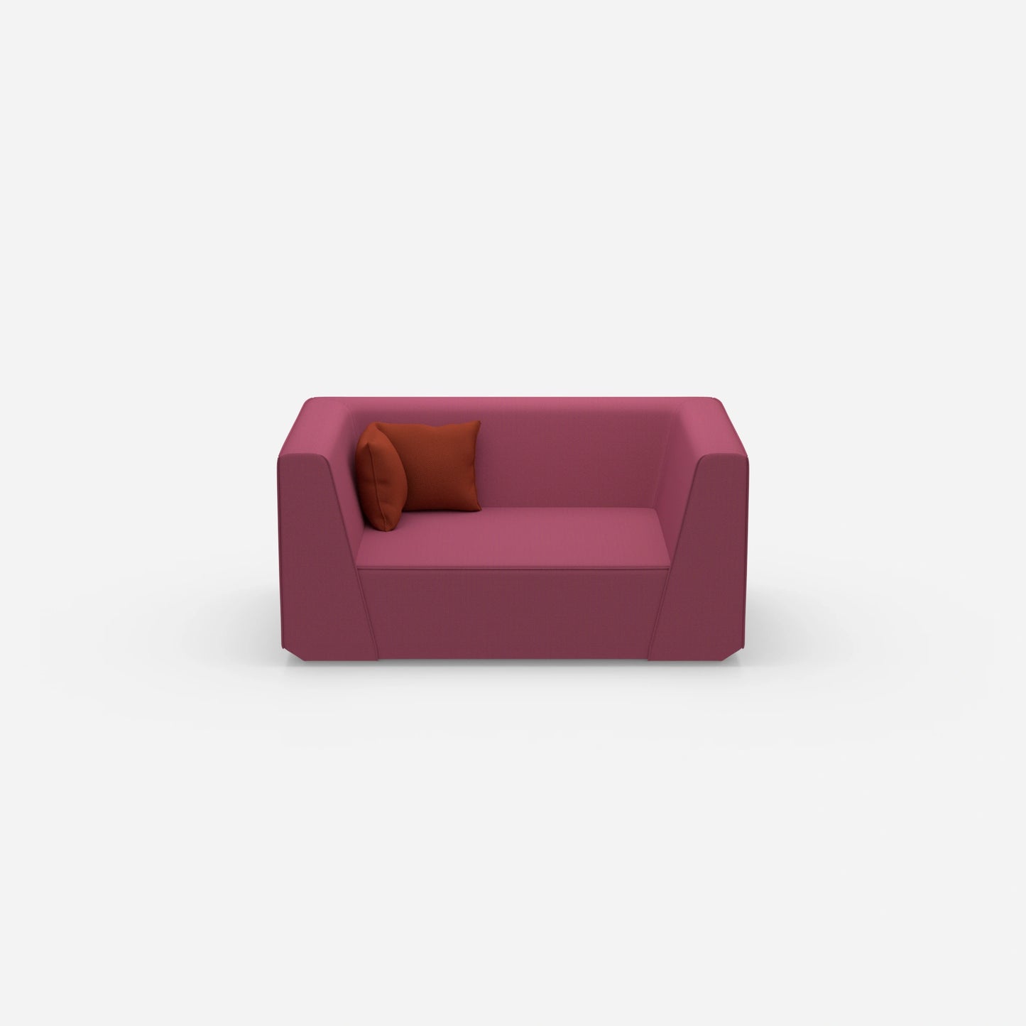 Modulares Sofa modern von vorne