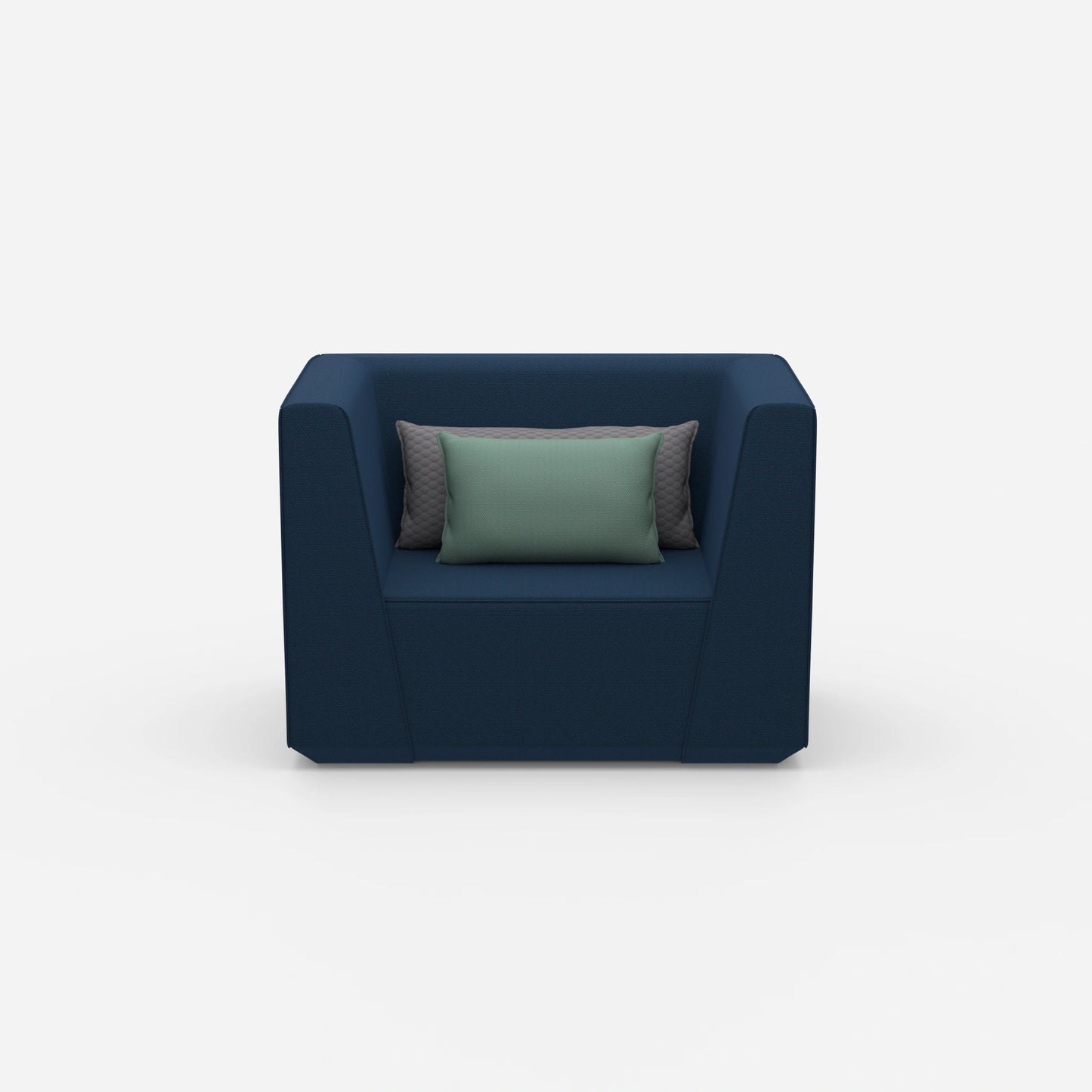 Polstersessel von vorne