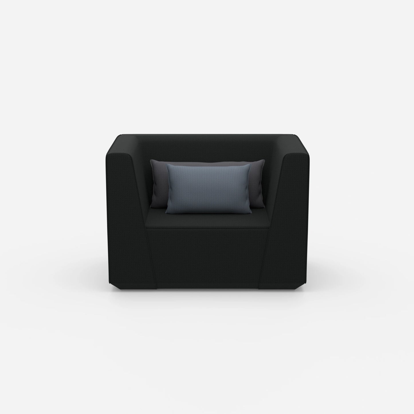 Polstersessel von vorne