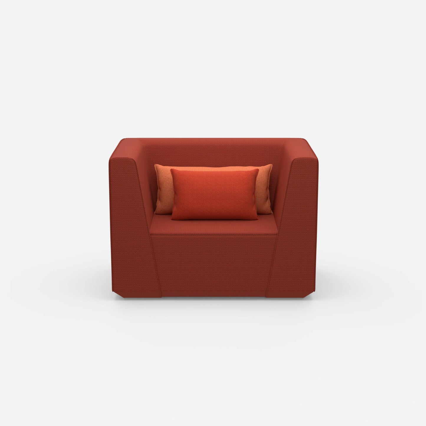 Polstersessel von vorne