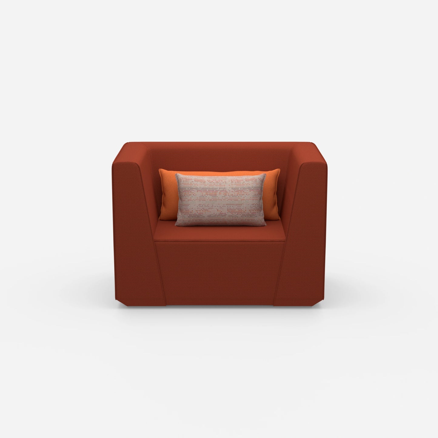 Polstersessel von vorne