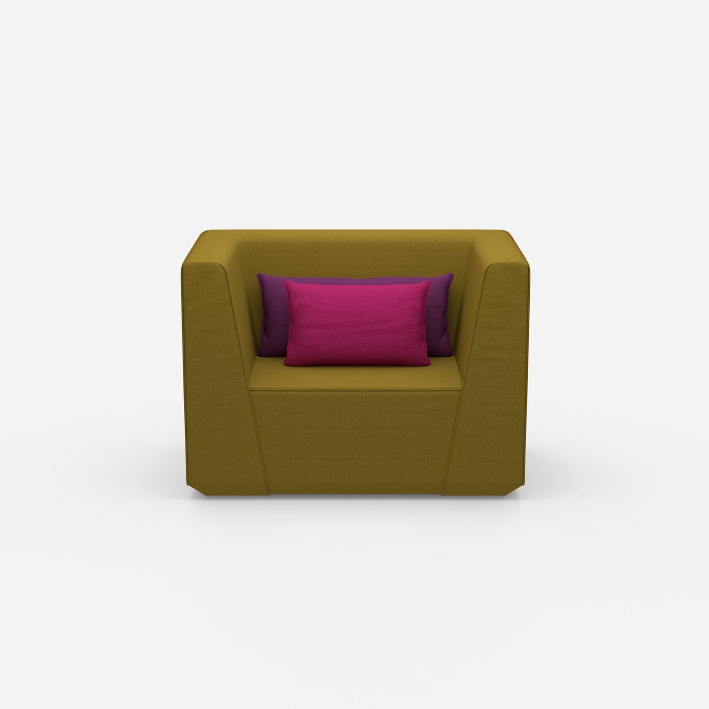 Polstersessel von vorne