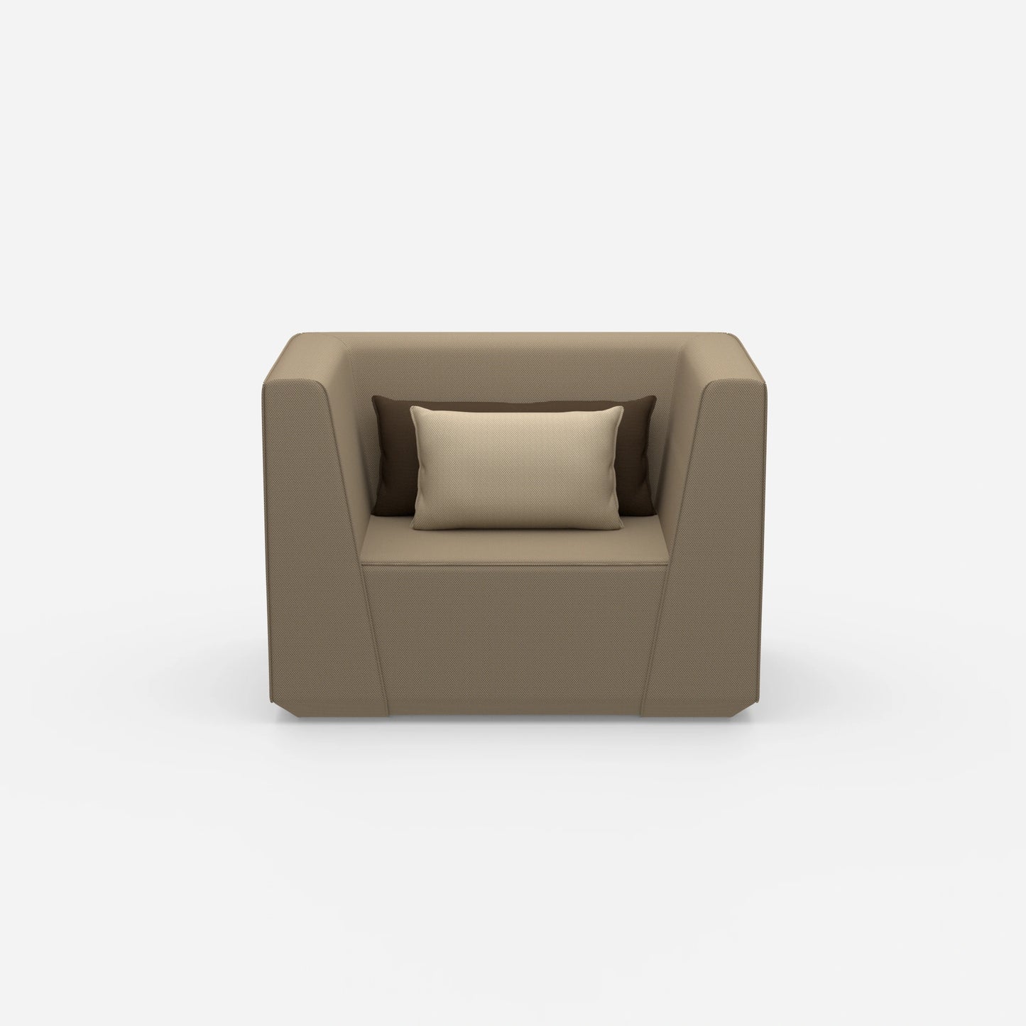 Polstersessel von vorne