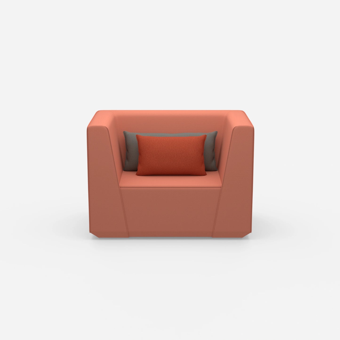 Polstersessel von vorne