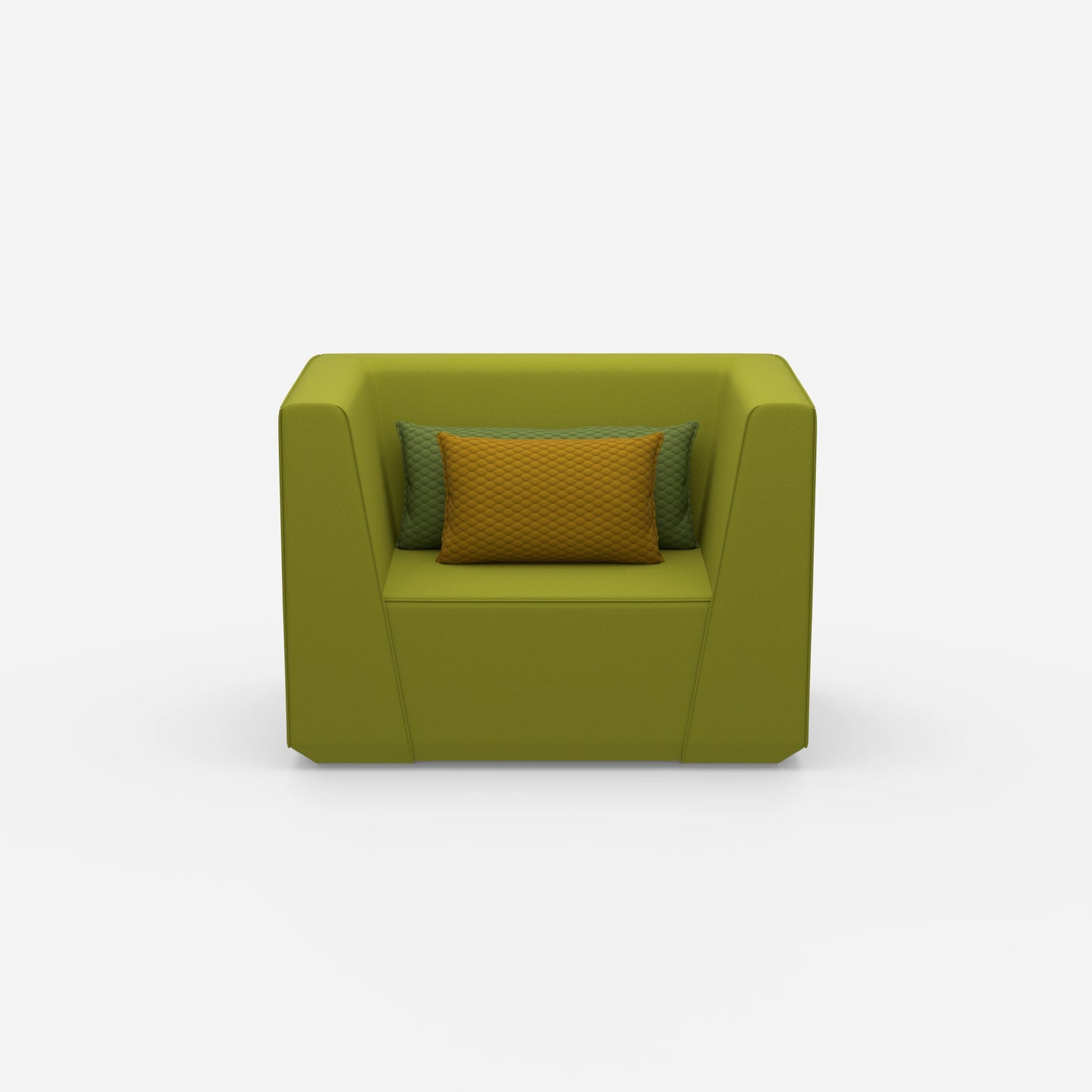 Polstersessel von vorne