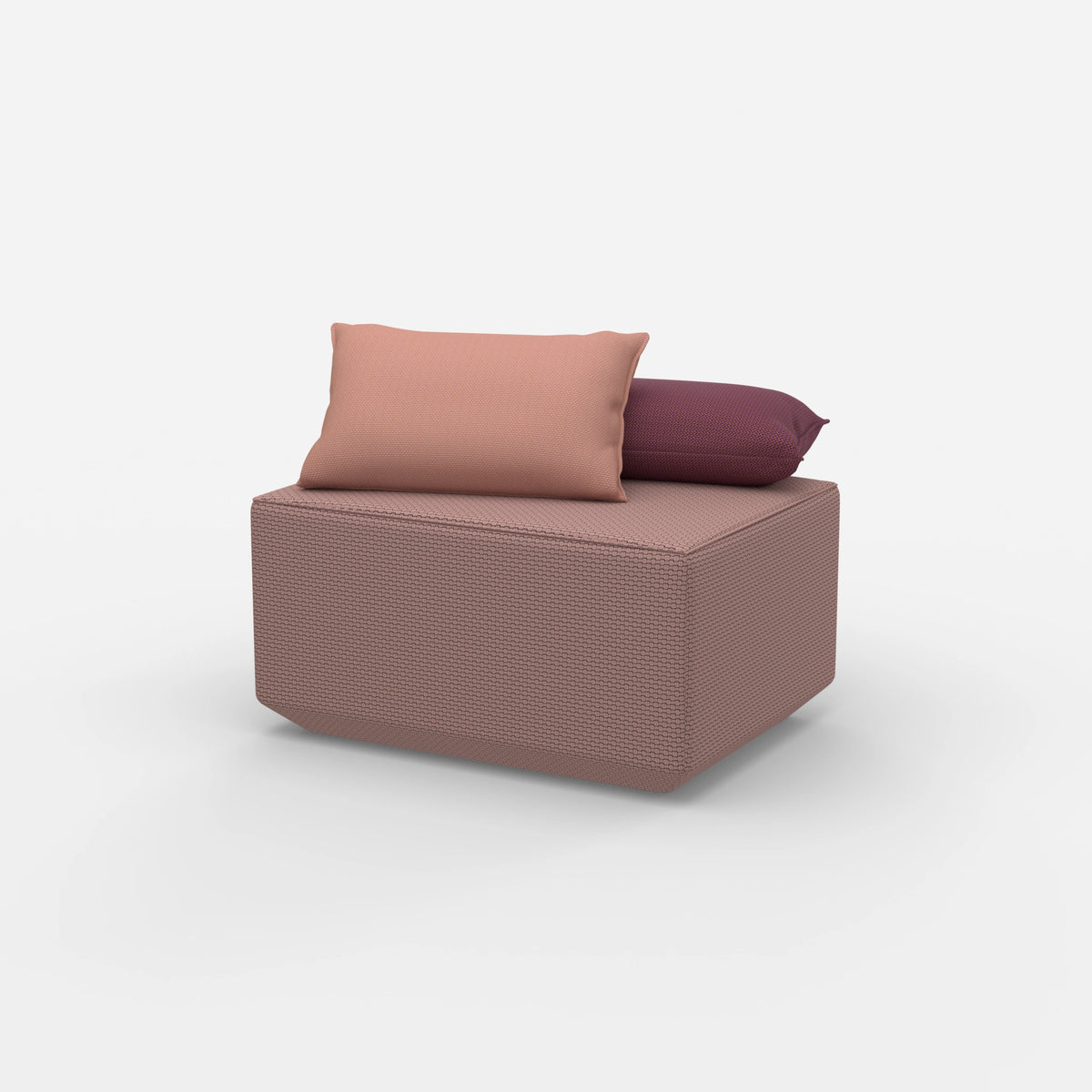 Pouf in Rosa | flexibel | schick | smart | nachhaltig
