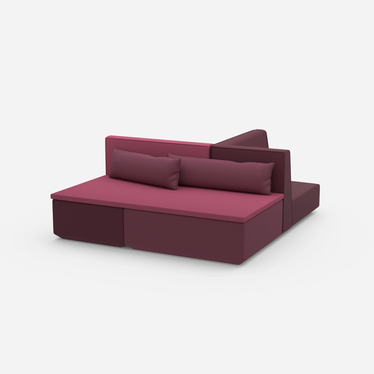 Querschläfer Sofa von der Seite