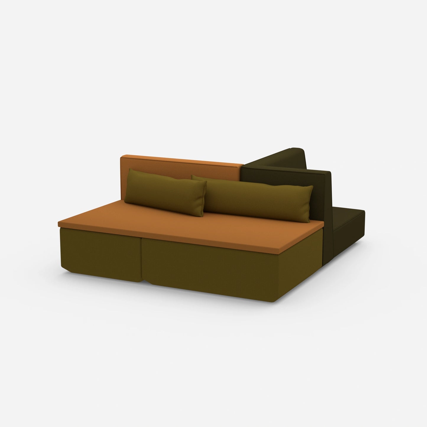 Querschläfer Sofa von der Seite